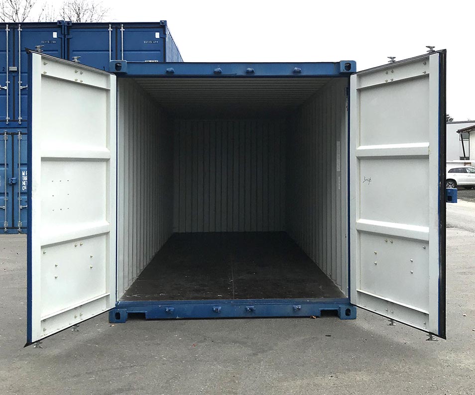containers maritimes de 10, 20 ou 40 pieds en stock