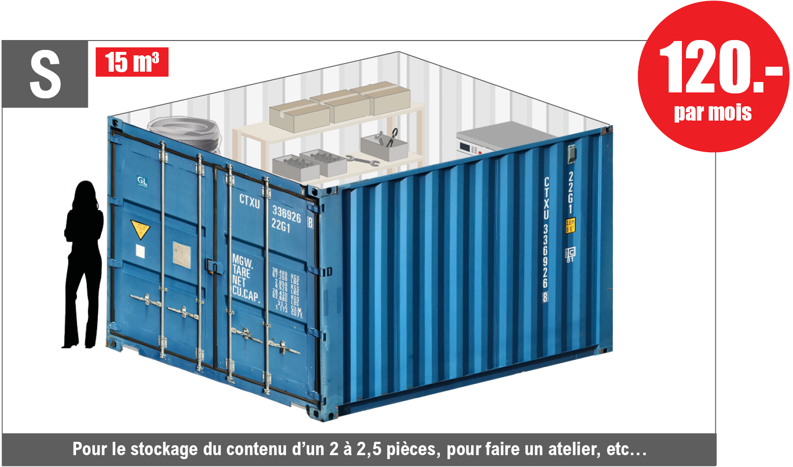 AB Box Location containers et box de stockage