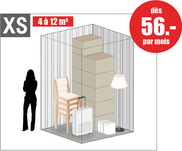 AB Box SA, Prix box Gardemeuble stockage